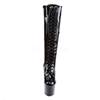 Pleaser - ADORE2023 Bottes de plateforme - Chaussures de pole dance - Noir Product image